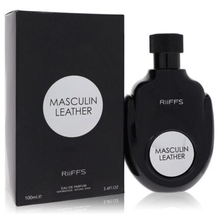 Masculin Leather By Riiffs - Eau De Parfum Spray 3.4 Oz