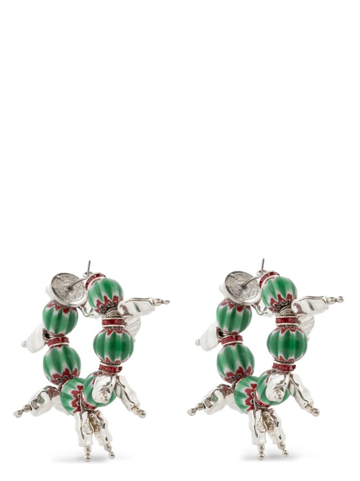 dries van noten rings earrings with beads Dries Van Noten Rings Earrings With Beads