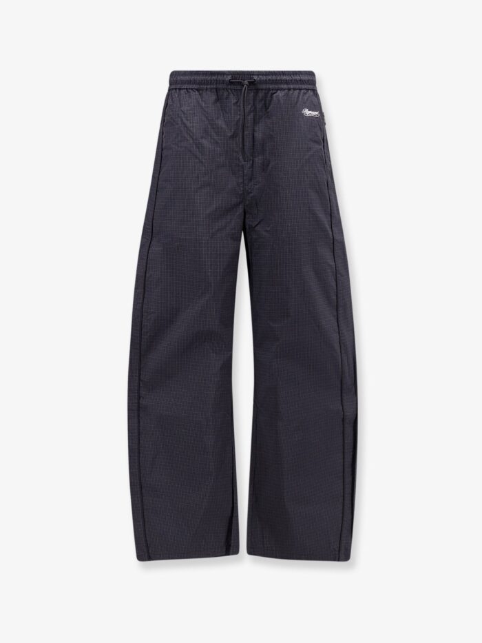 Represent Riot Track Cotton And Nylon Blend Trousers With Checked Pattern