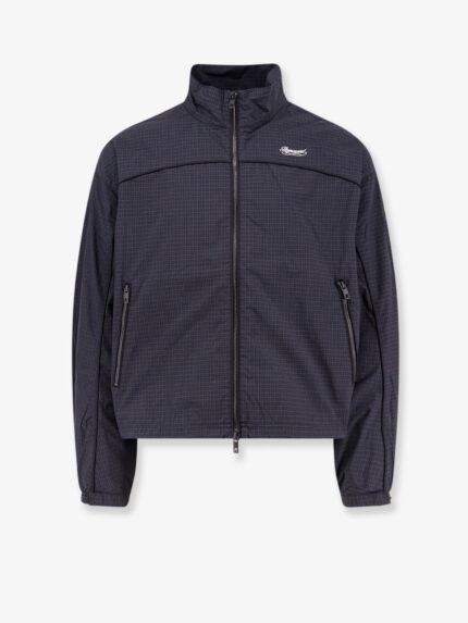 Represent Riot Track Nylon Jacket With Checkered Pattern