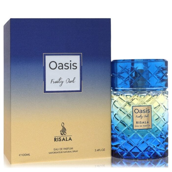Risala Oasis Fruity Oud By Risala - Eau De Parfum Spray 3.4 Oz - Image 1