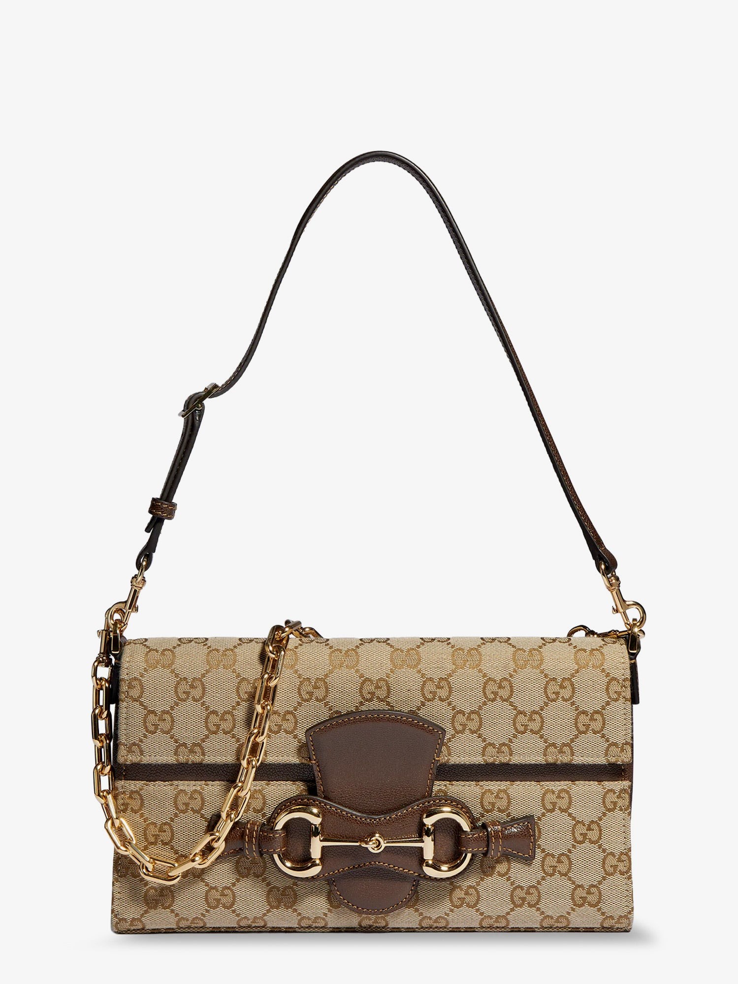 Gucci Ristretto GG Fabric Shoulder Bag