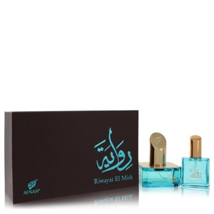 Riwayat El Misk By Afnan - Eau De Parfum Spray + Free .67 Oz Travel EDP Spray 1.7 Oz