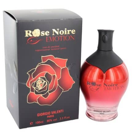 Rose Noire Emotion By Giorgio Valenti - Eau De Parfum Spray 3.3 Oz