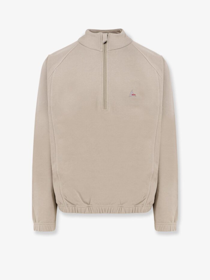 Roa Stretch Cotton Sweatshirt With Logo