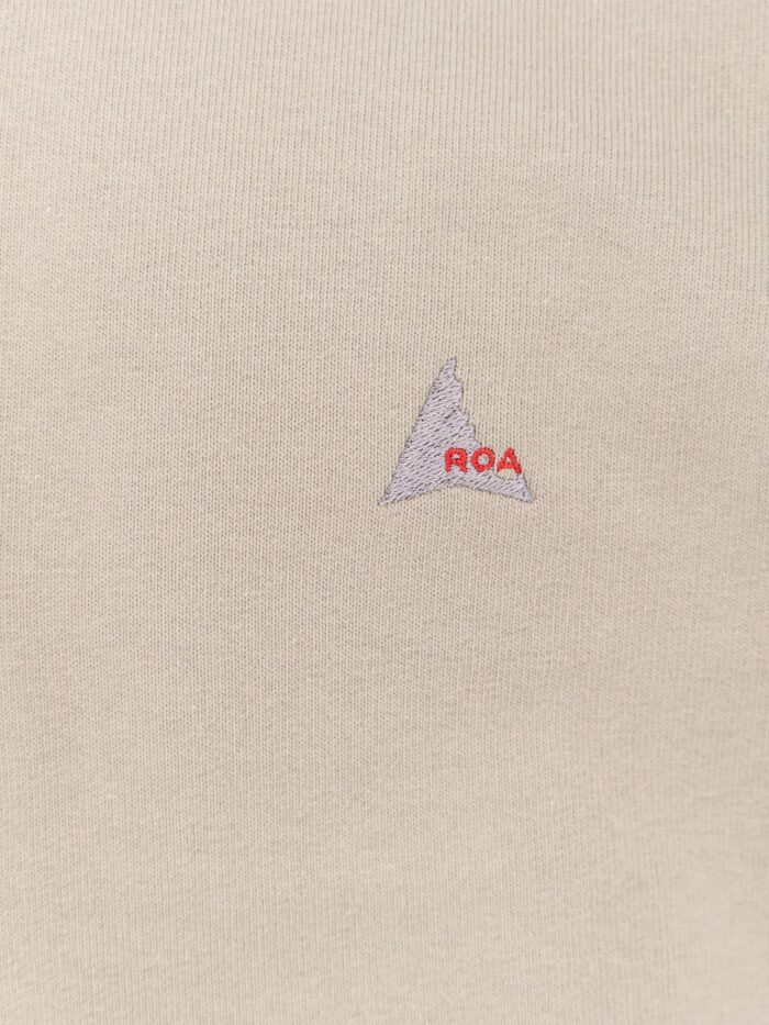 Roa Stretch Cotton Sweatshirt With Logo