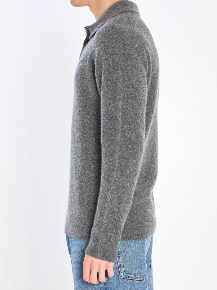 Roberto Collina Cashmere blend polo shirt