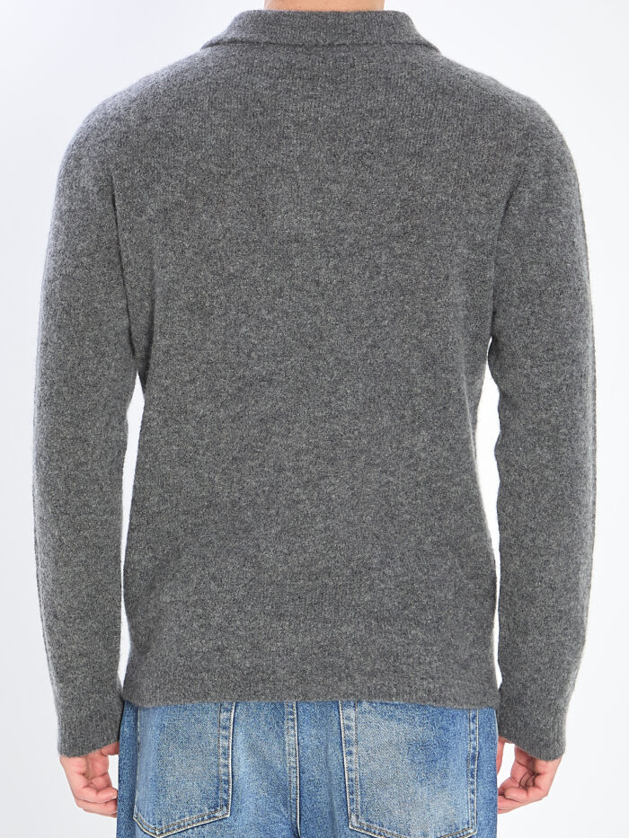 Roberto Collina Cashmere blend polo shirt