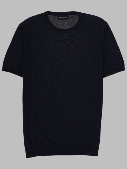 ROBERTO COLLINA Short Sleeve Sweater