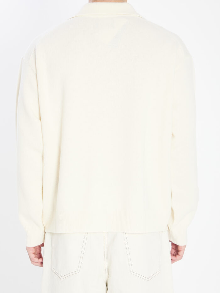 Roberto Collina Wool and cashmere over polo