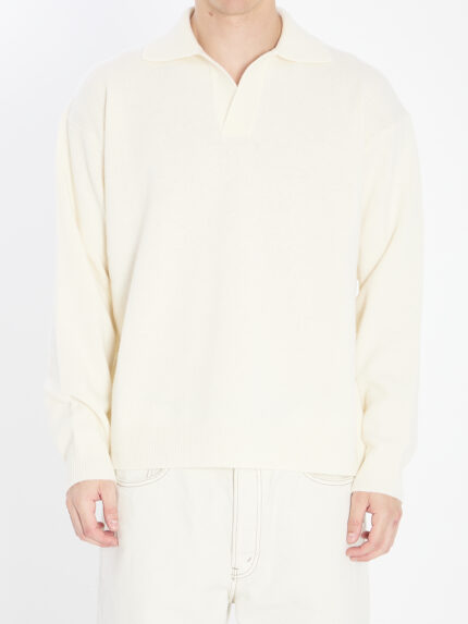 Roberto Collina Wool and cashmere over polo