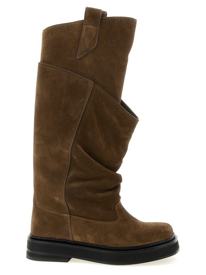 the attico 'robin passeggiata' combat boots The Attico 'Robin Passeggiata' Combat Boots