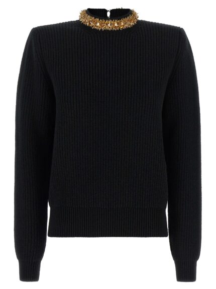 Balmain 'Rocaille' Bead Sweater