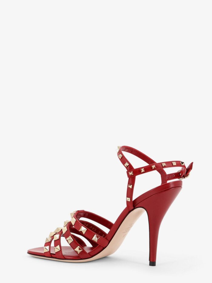 Valentino Garavani Rockstud Leather Sandals With Iconic All-over Studs