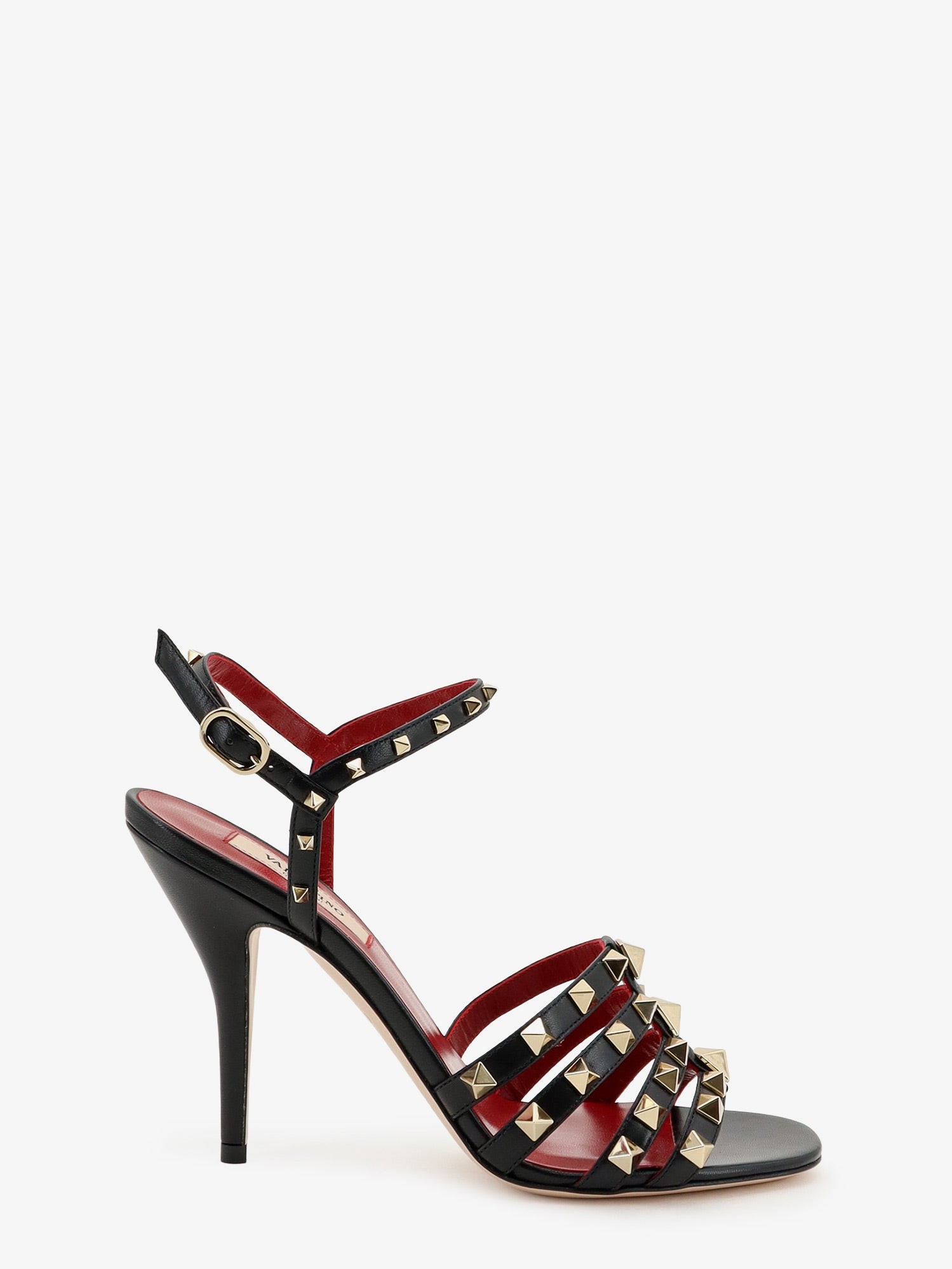 Valentino Garavani Rockstud Leather Sandals With Iconic All-over Studs