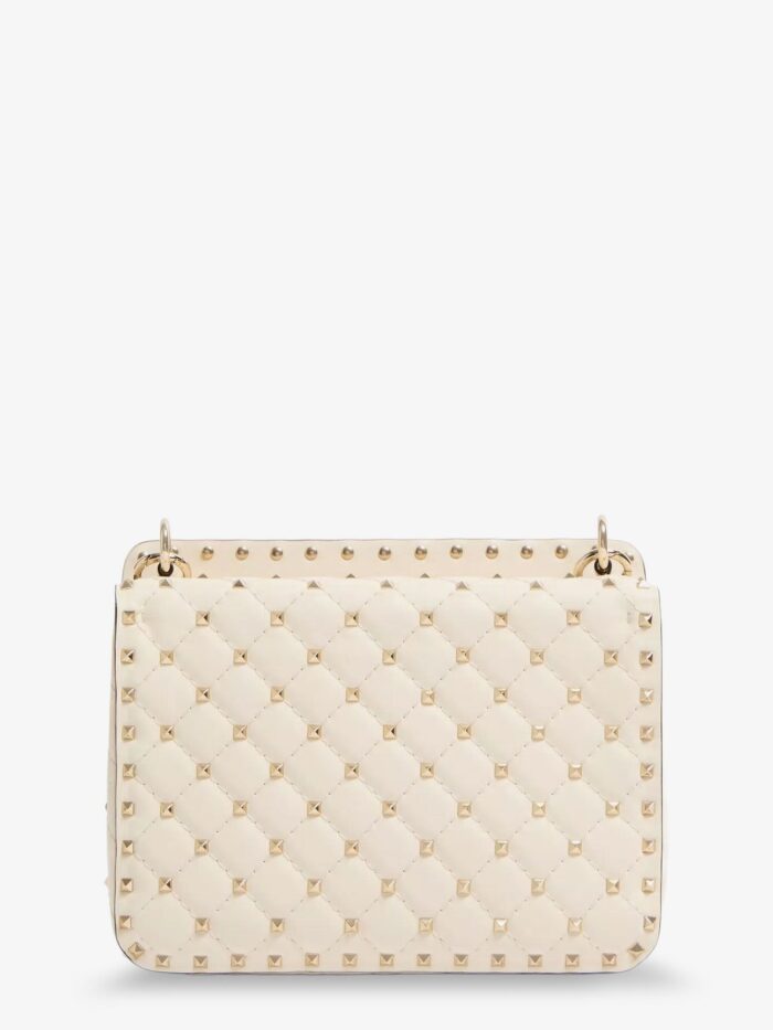Valentino Garavani Rockstud Spike Leather Crossbody Bag With Iconic All-over Studs