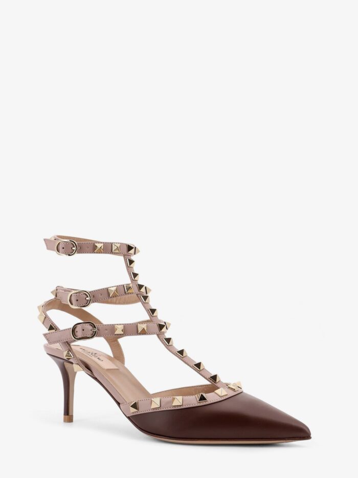Rockstud Valentino Garavani Leather Décolleté Slingback