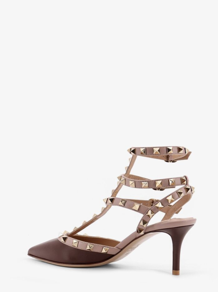 Rockstud Valentino Garavani Leather Décolleté Slingback