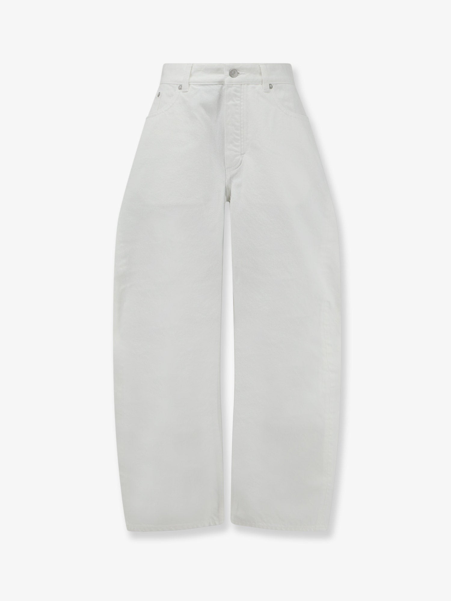 ALAIA Rodeo White Denim Trousers