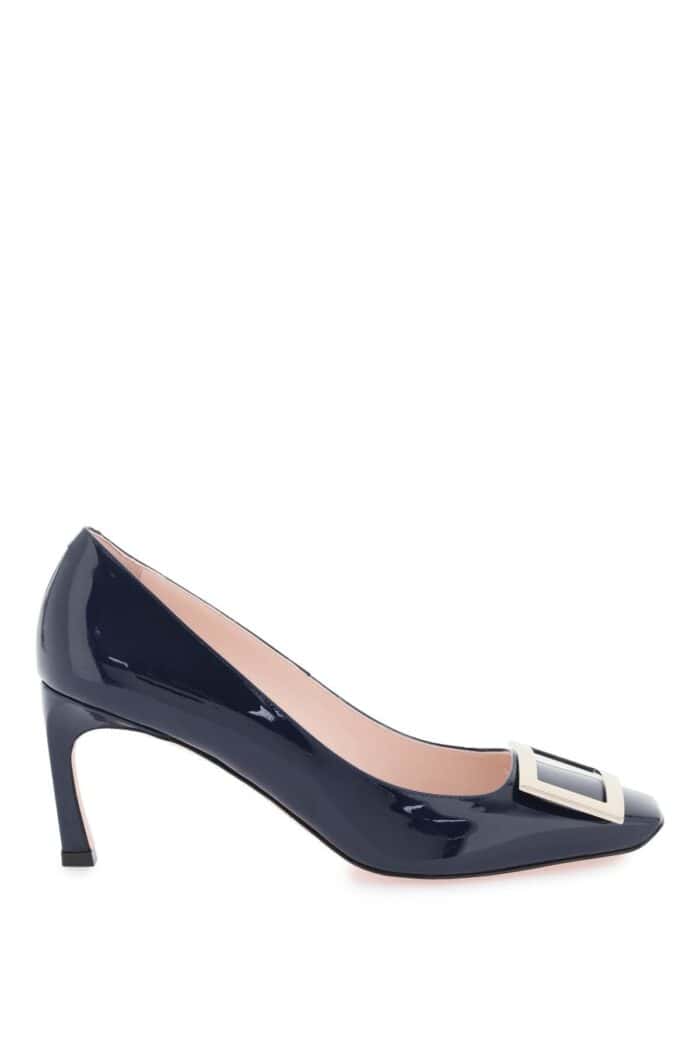 Roger Vivier Belle Vivier Trompette Pumps In Patent Leather