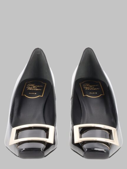 ROGER VIVIER DÉCOLLETÉ "TROMPETTE" IN VERNICE