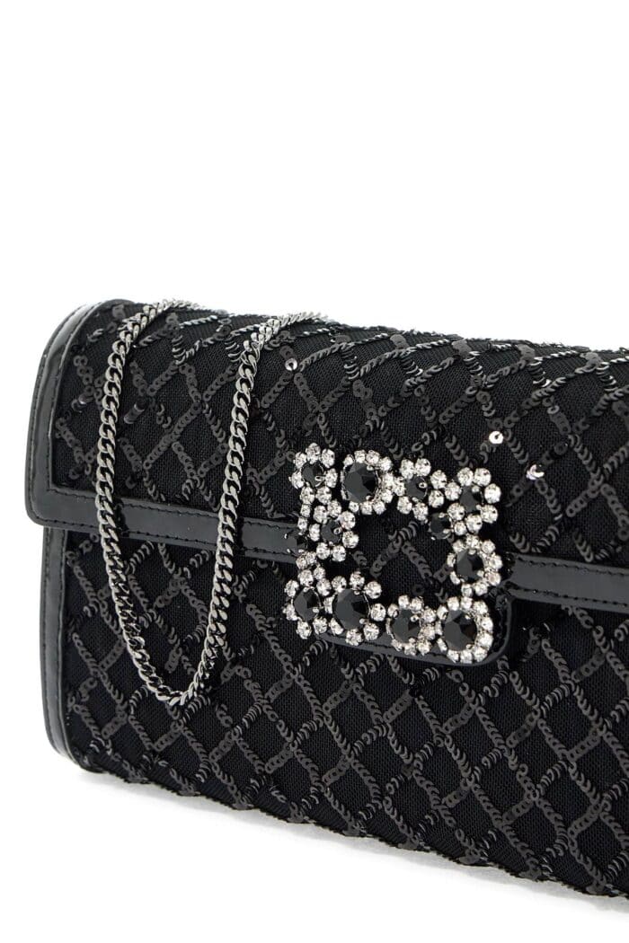 ROGER VIVIER "flower Buckle Envelope