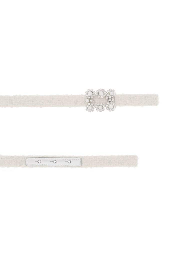 Roger Vivier Flower Strass Belt