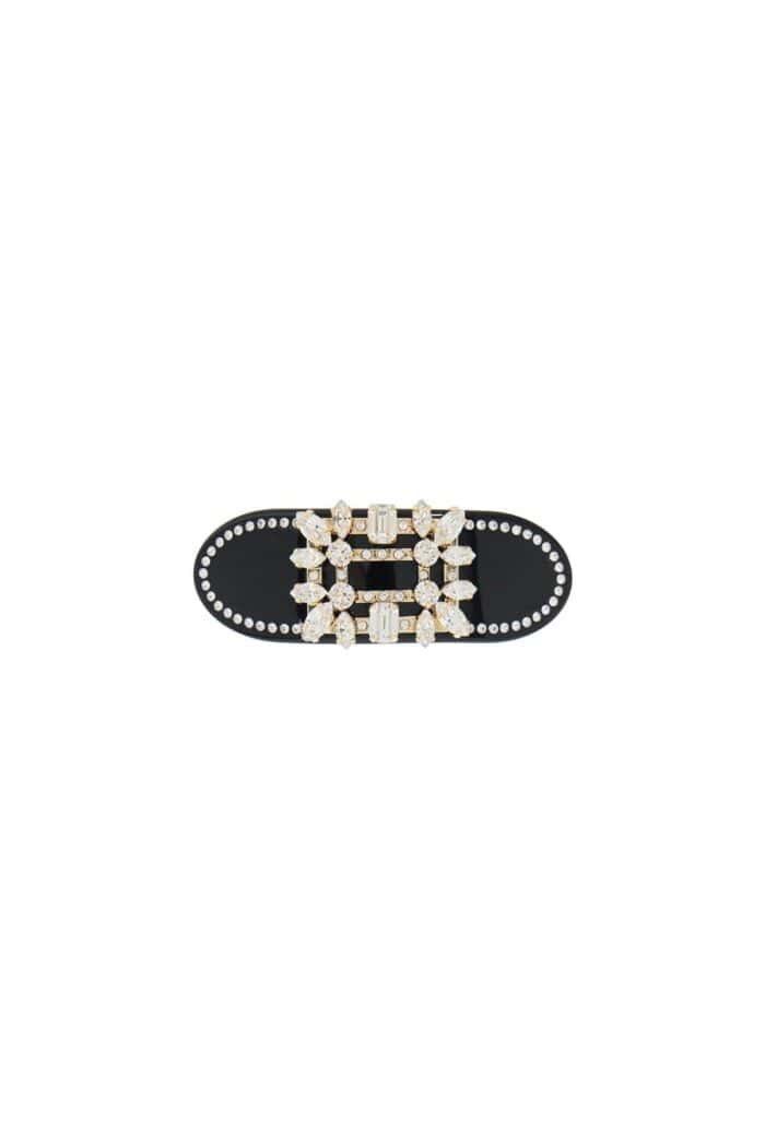 ROGER VIVIER Hair Clip Buckle Brooch Vivier