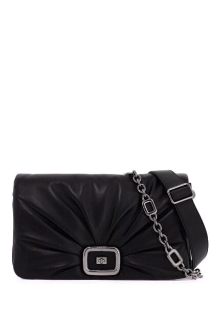 ROGER VIVIER 'large Viv' Choc Shoulder Bag