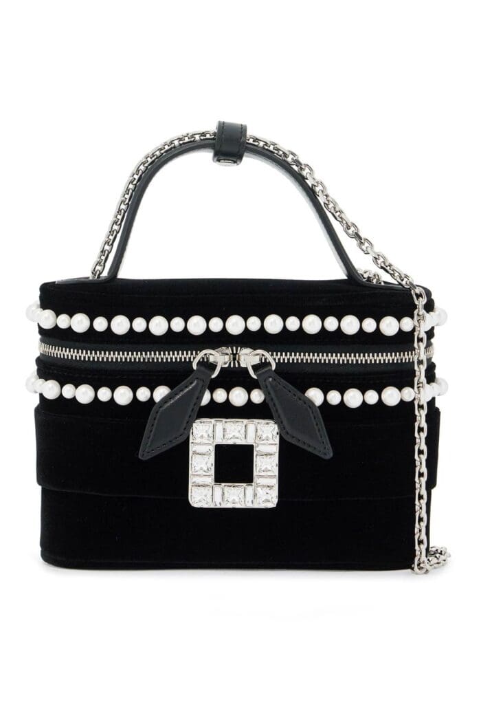 ROGER VIVIER "micro Vanity Bag With Rhinestone