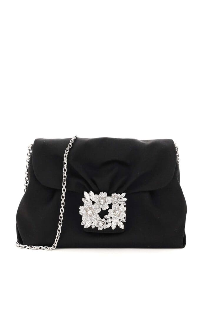 ROGER VIVIER Rv Bouquet Drap Mini Bag