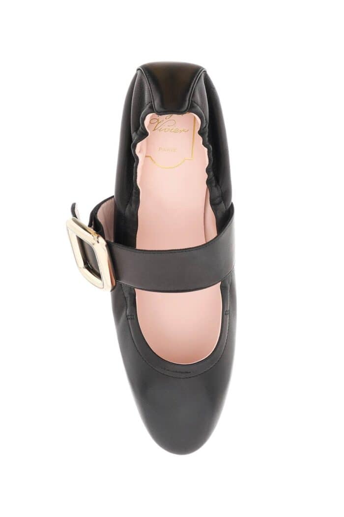 Roger Vivier 'soft Choc Babies' Ballerina Flats