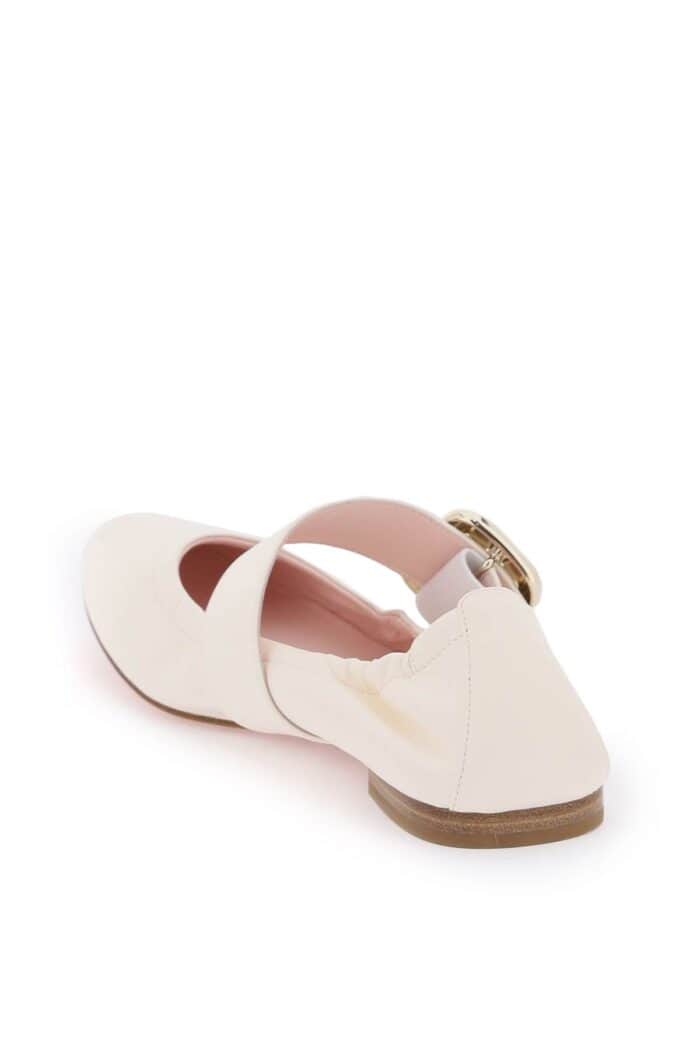 Roger Vivier 'soft Choc Babies' Ballerina Flats