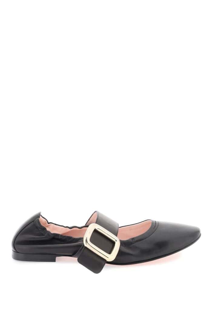 Roger Vivier 'soft Choc Babies' Ballerina Flats