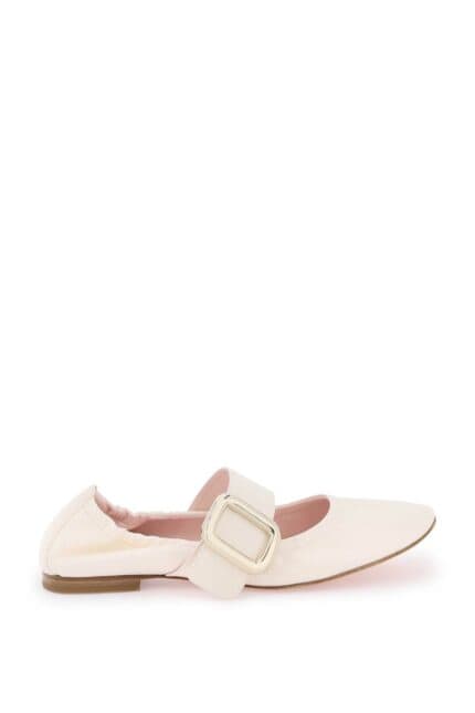 Roger Vivier 'soft Choc Babies' Ballerina Flats