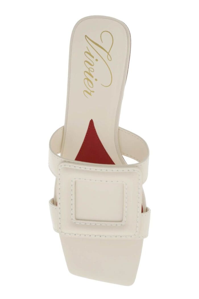 Roger Vivier 'stitching Buckle' Mules