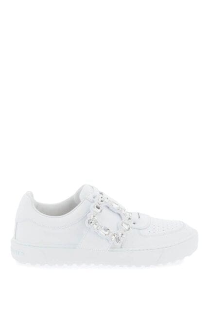 Roger Vivier Very Vivier Sneakers With Strass Buckle