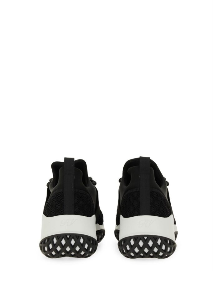 ROGER VIVIER "VIV' RUN" FABRIC SNEAKER