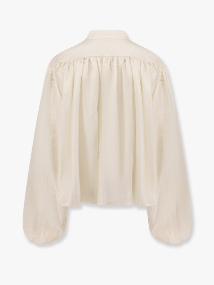ROHE Crop Silk Shirt
