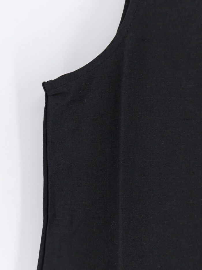 ROHE Hourglass Linen And Silk Blend Long Dress