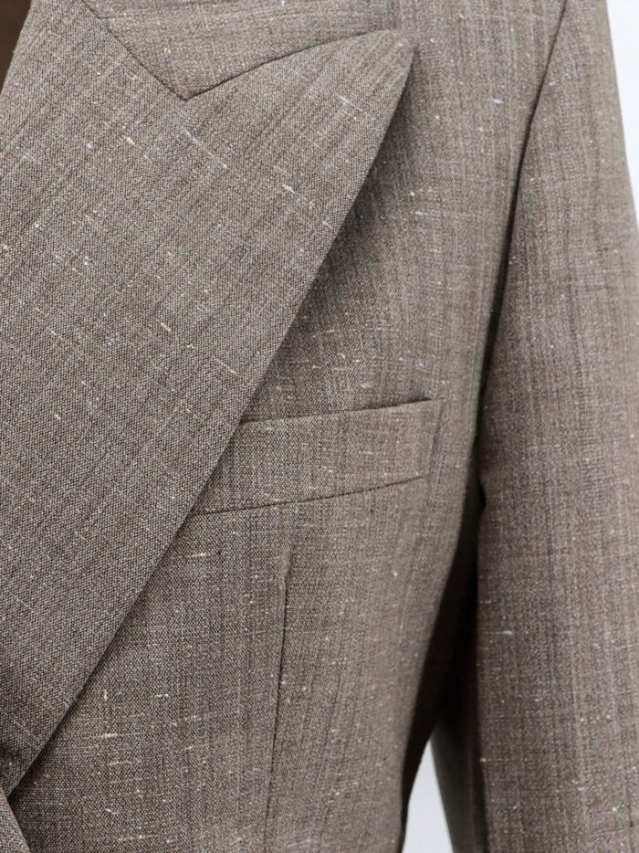 ROHE Hourglass Shaped Wool Blend Blazer