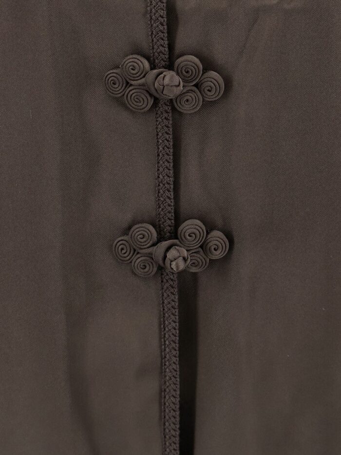 ROHE Mandarin Closure Silk Top