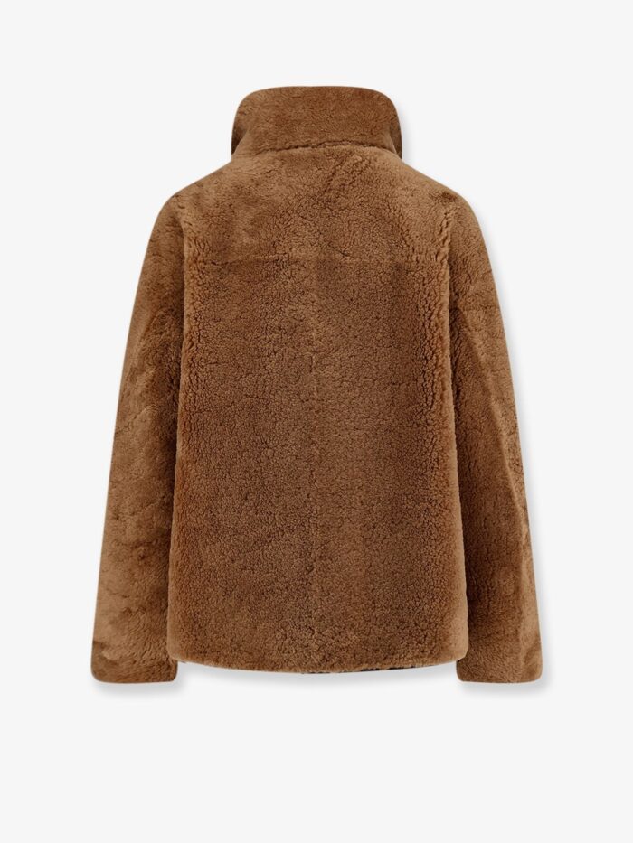 rohe oversize shearling coat ROHE Oversize Shearling Coat