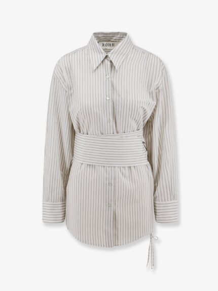 ROHE Silk And Cotton Blend Shirt