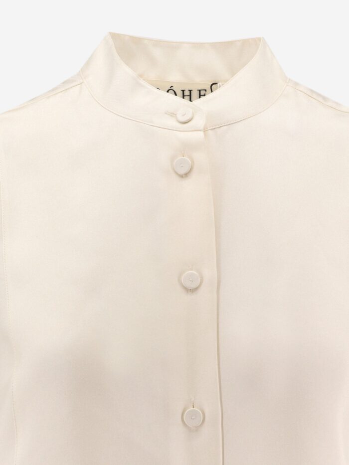 ROHE Tuxedo Silk Shirt