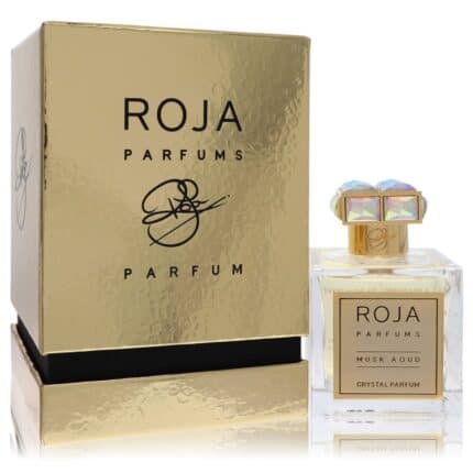 Roja Musk Aoud Crystal By Roja Parfums - Extrait De Parfum Spray (Unisex) 3.4 Oz