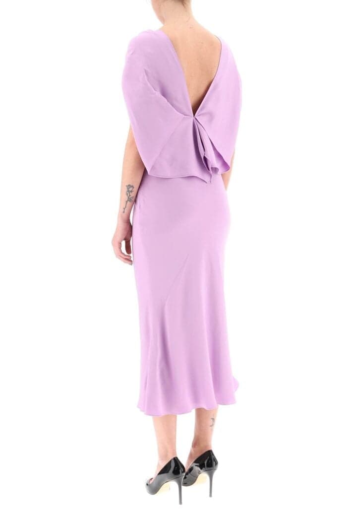 ROLAND MOURET Midi Cady Dress