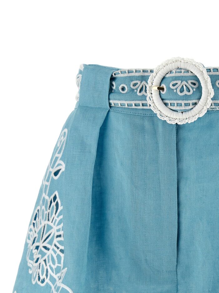 FARM RIO 'Romantic Richelieu' Shorts