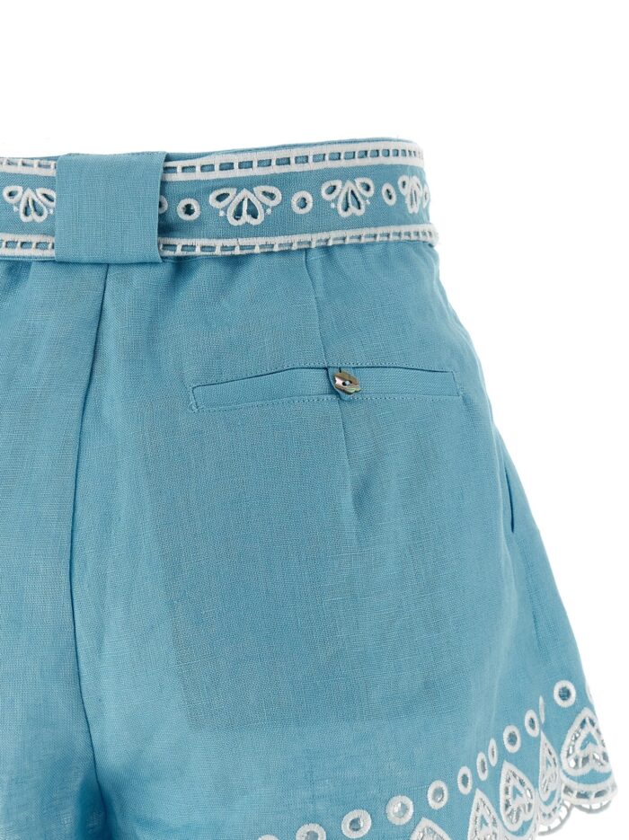 FARM RIO 'Romantic Richelieu' Shorts