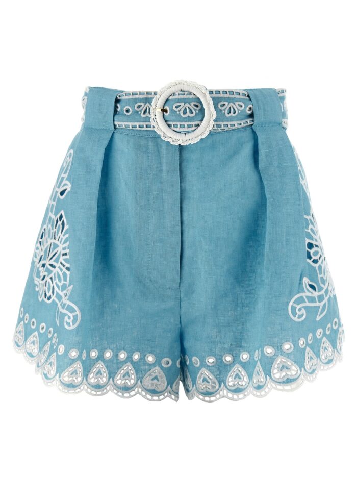 farm rio 'romantic richelieu' shorts FARM RIO 'Romantic Richelieu' Shorts